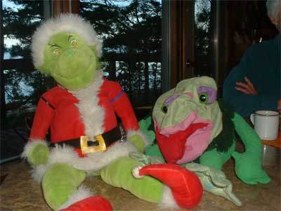 grinch and frog